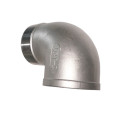 threaded SS 304 316 90 degree pipe fittings